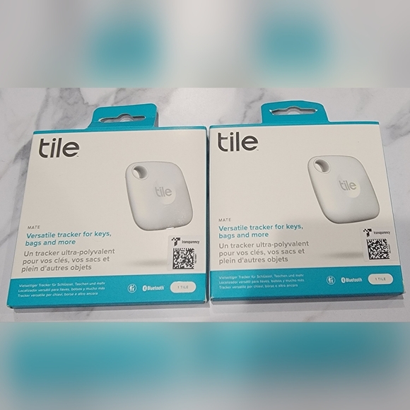 Tile Other - 2 [2-PACK] TILE MATE (WHITE) BLUETOOTH ITEM TRACKER FINDER - [RE-40001]